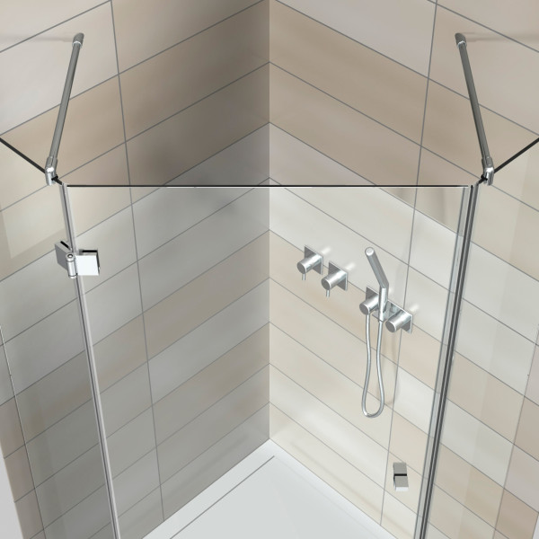 45° Stablilisierungsstange 8662 Duschbeschlag | Stabi Dusche